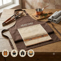 Funny Cooking Apron with Towel Surprise