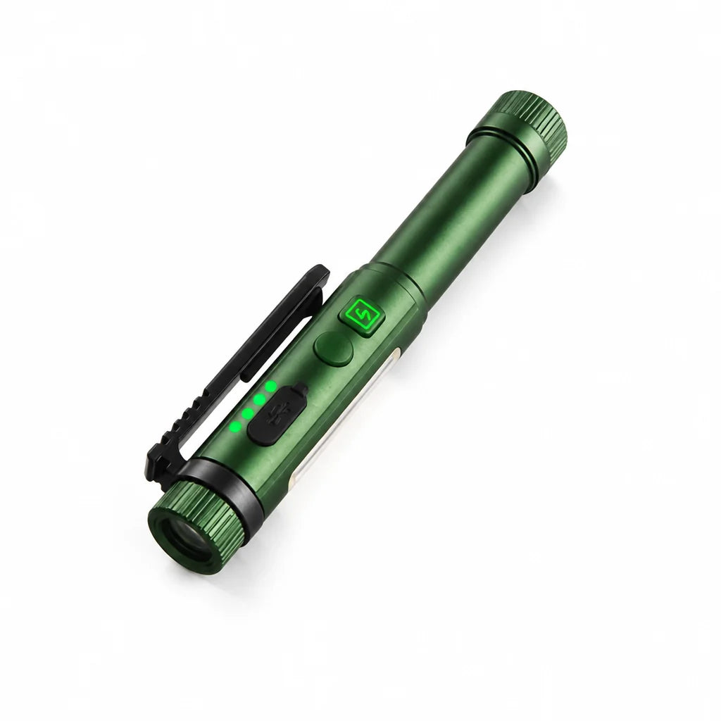 600 Lumen Magnetic Aluminum Alloy Pen Light (USB-C Rechargeable)