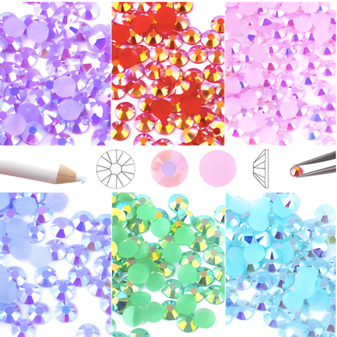 StarlitePop™ Flat Rhinestones — Add Magical Shine to Your DIY Projects That Captivates Every Eye!