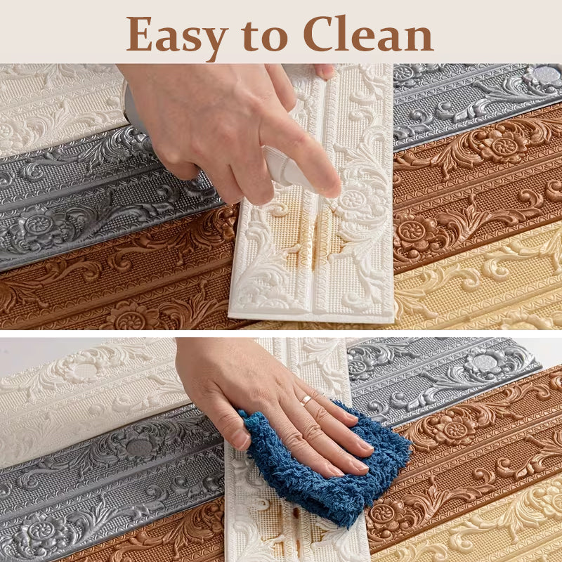 Self-adhesive Decorative Molding for Walls & Furniture