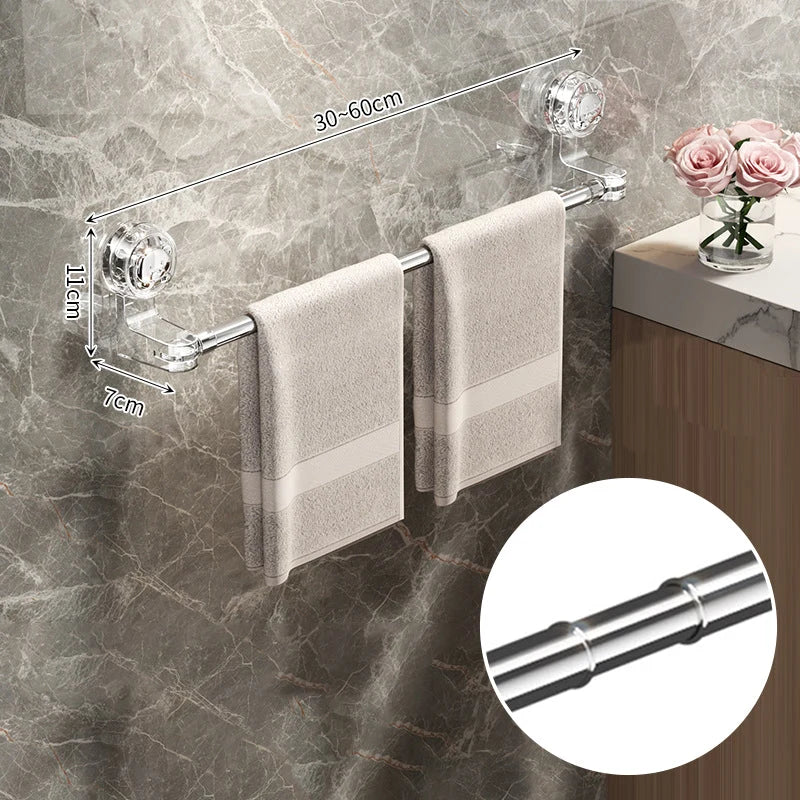 FlexMount Pro – Stylishly store towels without drilling