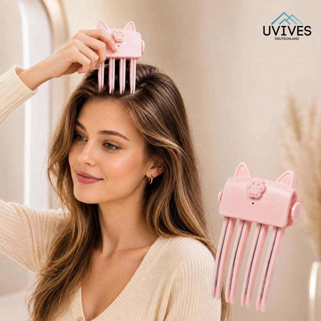 Hair Root Lifter Clip Heated Cordless
