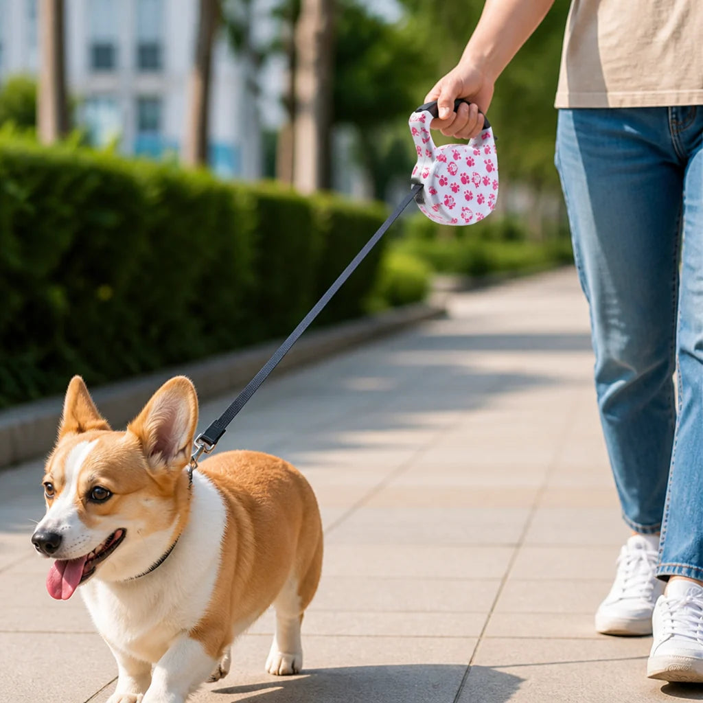 Retractable 5-Meter Lightweight Dog Leash