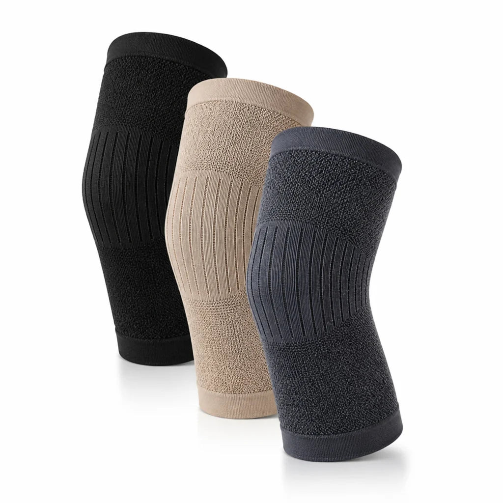 Thermal, breathable, non-slip knee and calf warmers