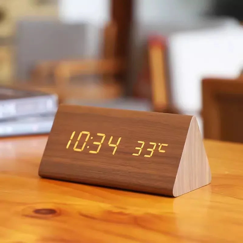 Digital Alarm Clock with Voice Activated Control