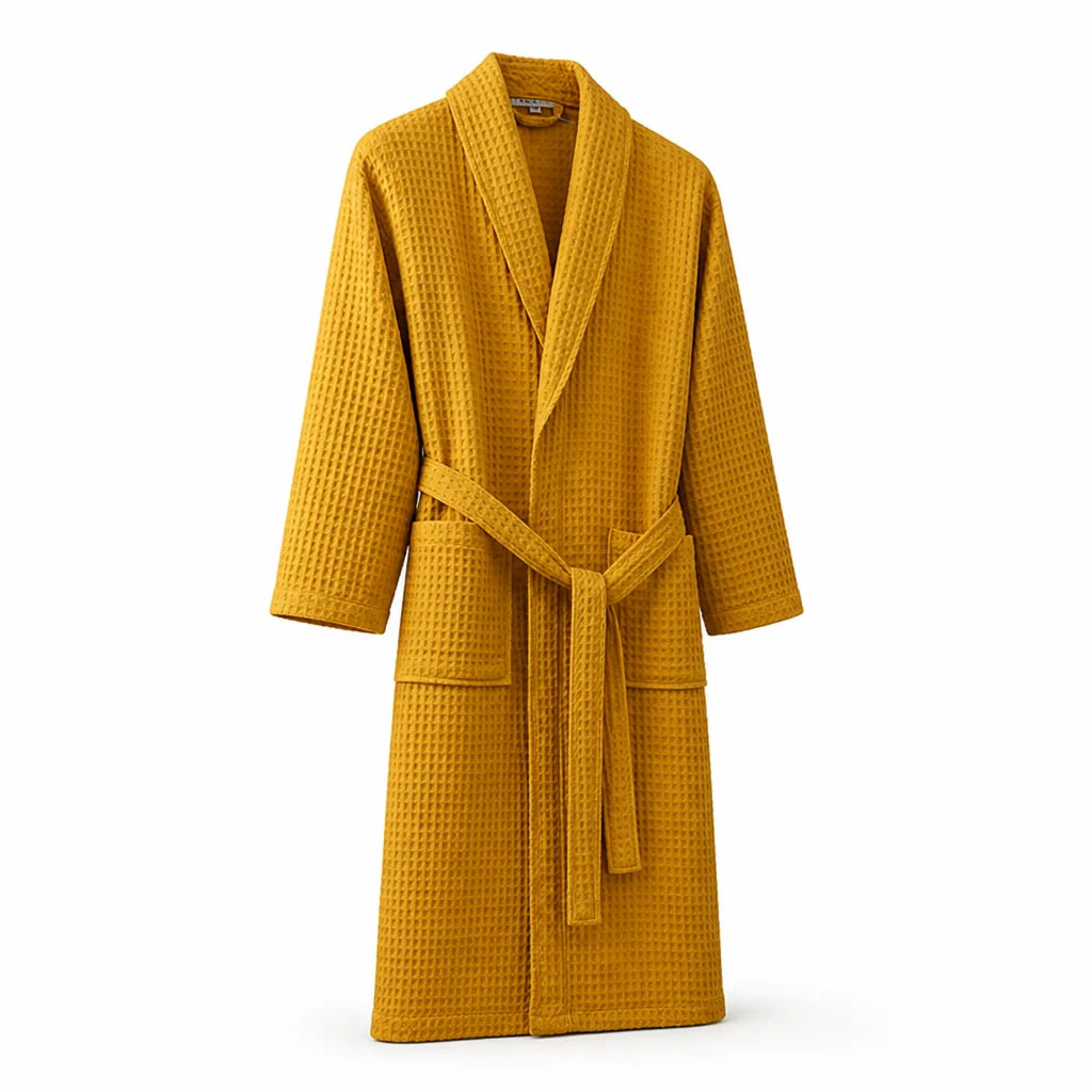 Breathable, lightweight, machine-washable bathrobe (unisex)