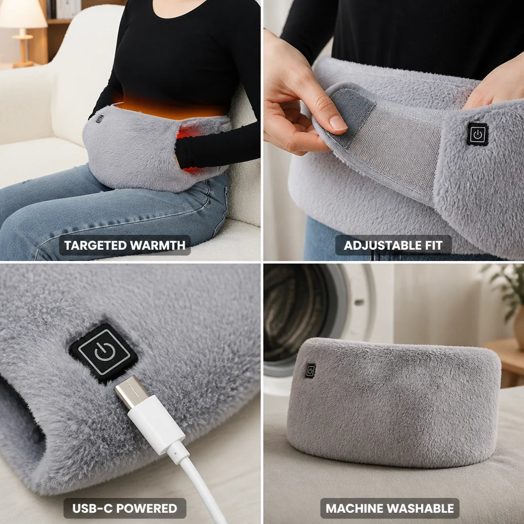 USB-C Powered Graphene Heating Belt