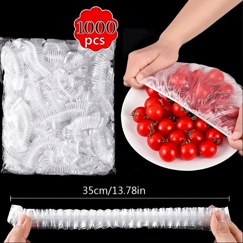 Elastic Fresh-Keeping Covers 1000 Pieces Made of PE