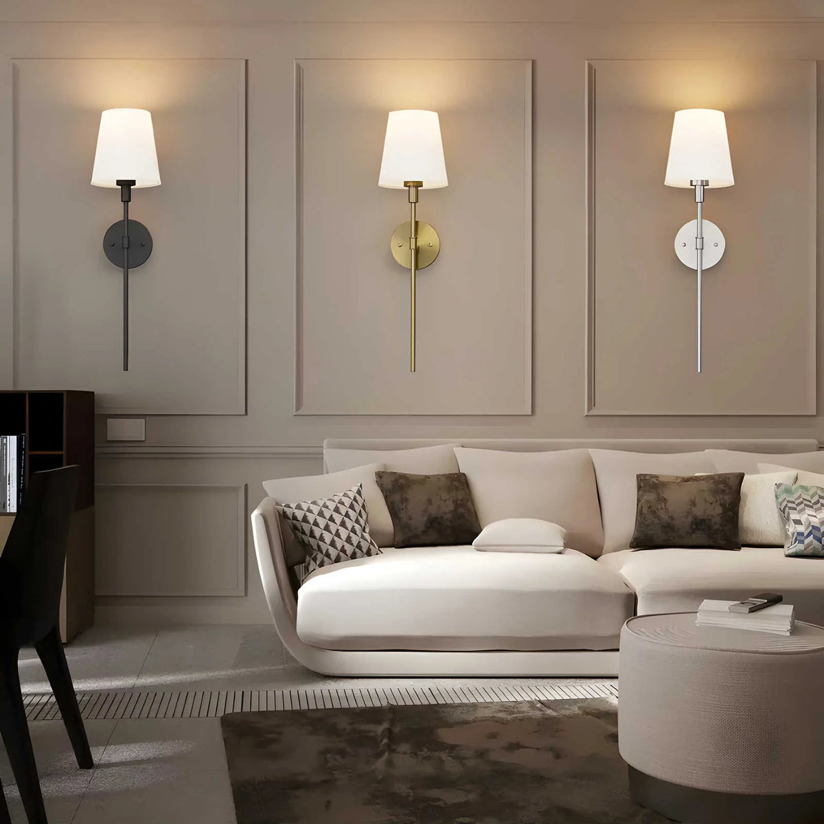 Wireless Wall Lights Remote Control LED Sconce