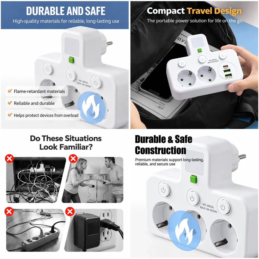 PowerNest™ — Finally order and full control over all your devices!