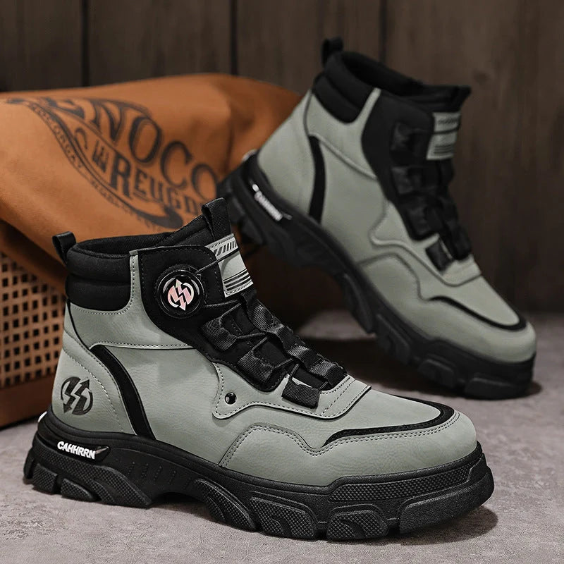 WorkLock Pro – Robust Work-Style Shoes That Adjust in 2 Seconds