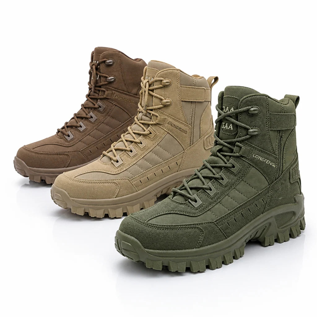 Men's Winter Boots Slip-Resistant Sole & Insulated Lining