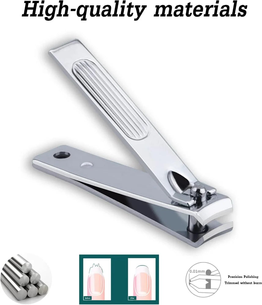 6-piece Stainless Steel Nail Clipper Set