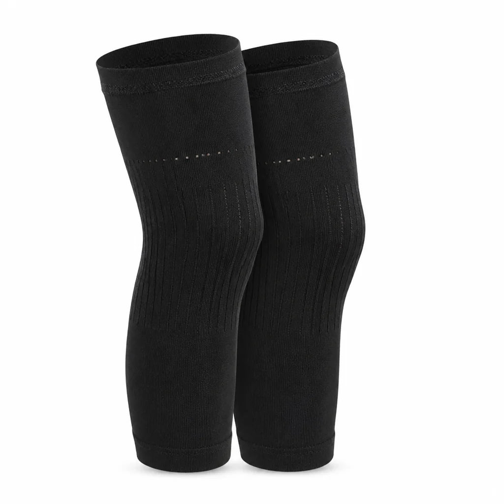 Thermal, breathable, non-slip knee and calf warmers