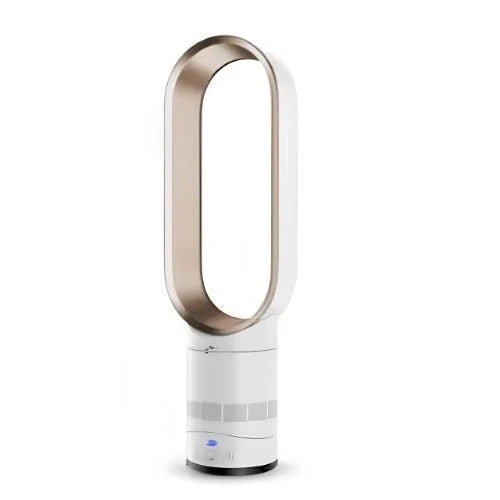 AeroLuxe Bladeless Fan Heater Tower 2-in-1
