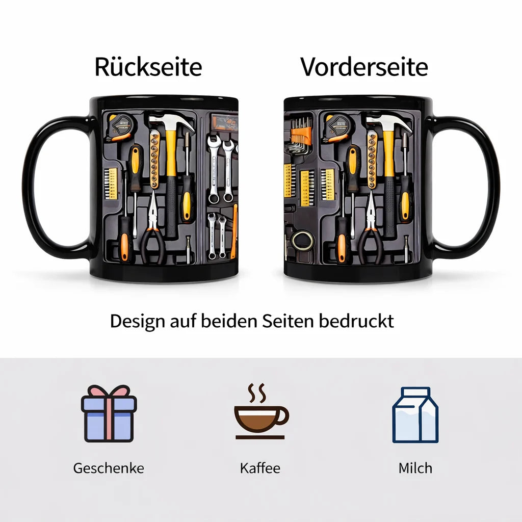 CraftMaster™ Precision Mug — Celebrate Your Maker Power with Every Sip in Durable Style