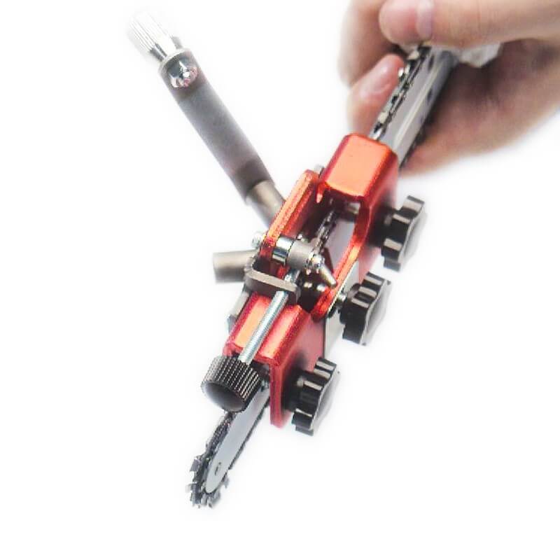 Chainsaw Chain Sharpener 30 Degree Sharpening Guide Stainless Steel