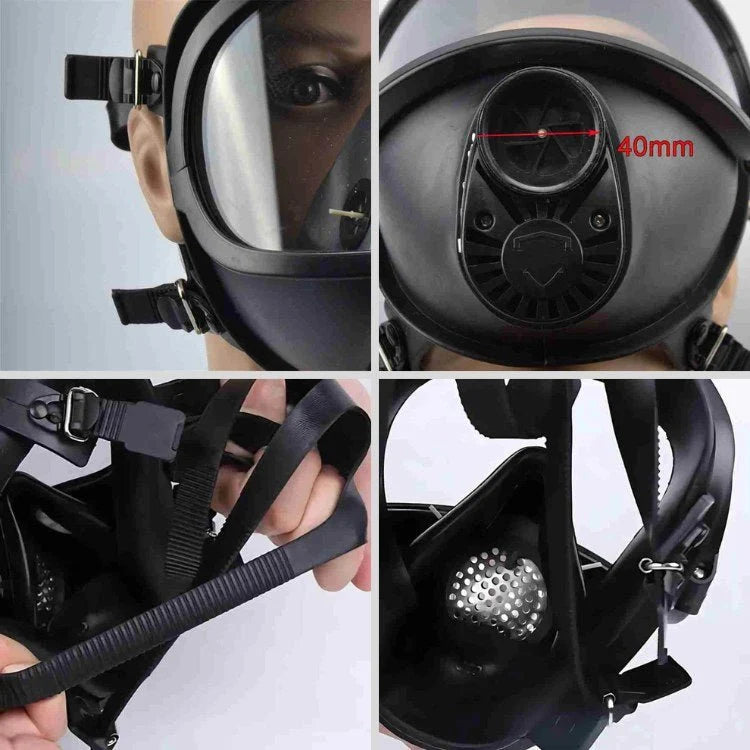 Tactical NBC Protection Mask with Hydration