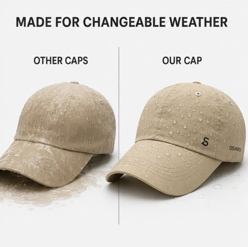 Men's Waterproof Running Cap – Lightweight & Adjustable
