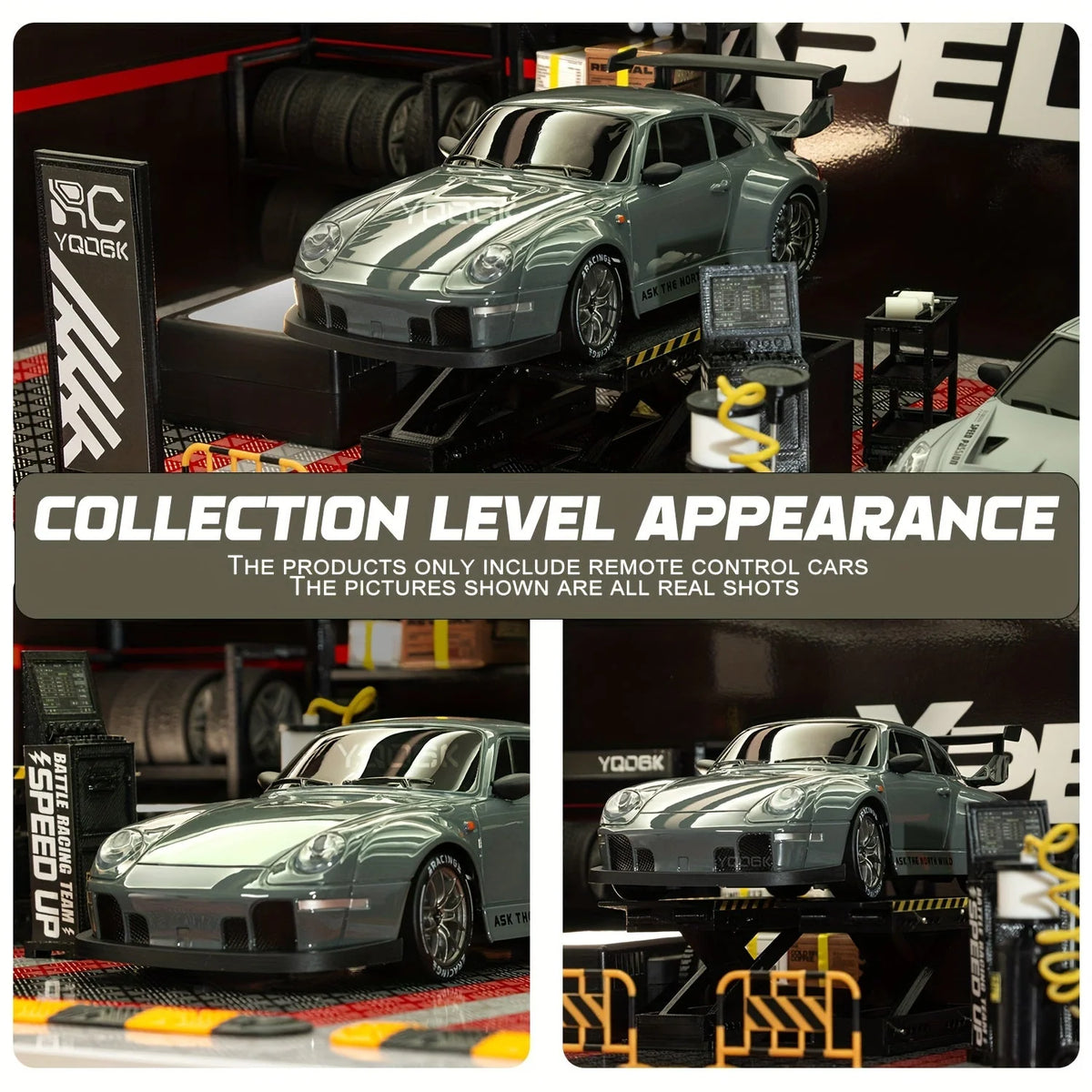 RC Drift Car 4WD LED Light Up Wheels (1:24 Scale)