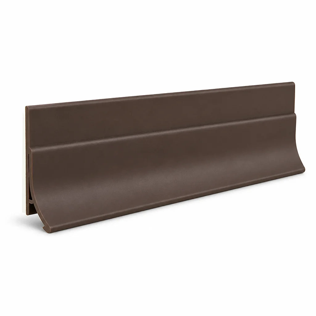 Self-adhesive three-layer silicone seal for doors