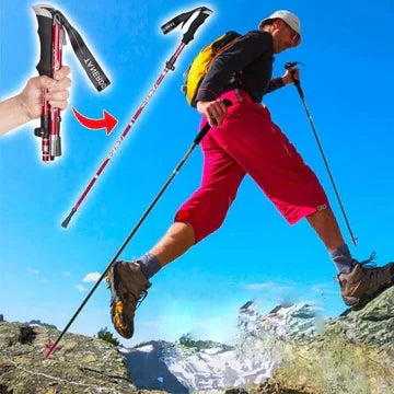 Trekking Poles Adjustable Aluminum Telescoping