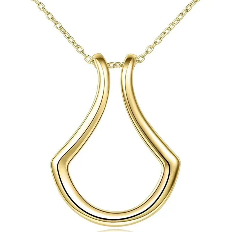 Ring Holder Necklace Jewelry Pendant