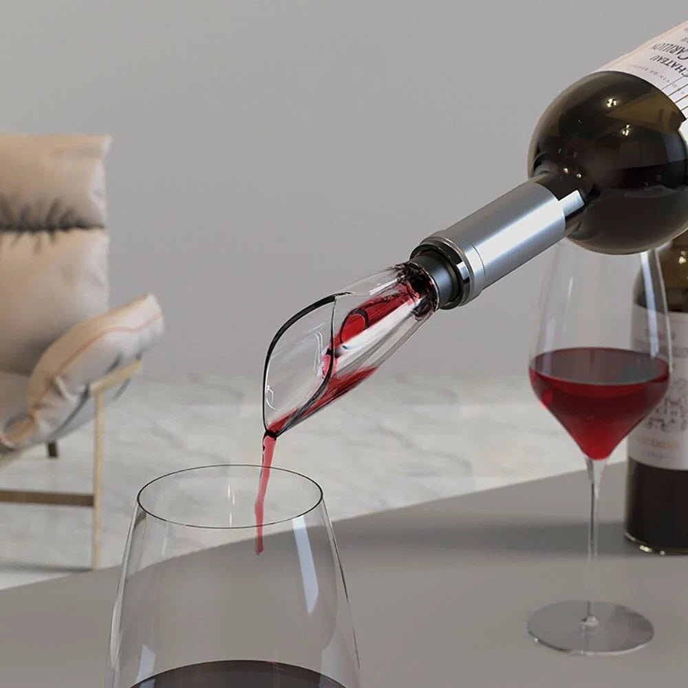 Electric Wine Bottle Opener, Automatic Corkscrew & Foil Cutter