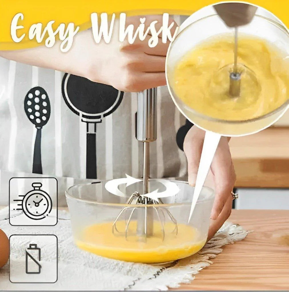 MixMaster Semi-Automatic Hand Mixer made of Stainless Steel