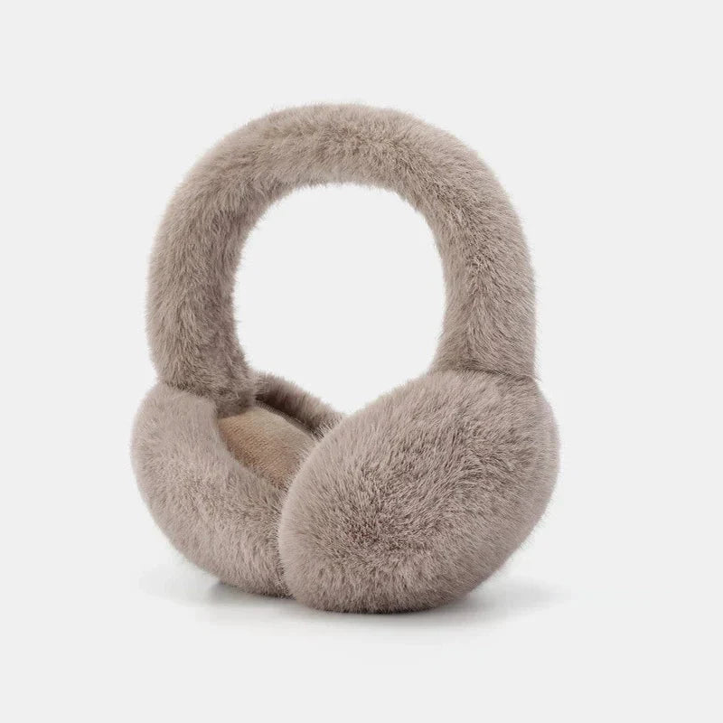 Women's Winter Ear Muffs Fleece Headband Non-Slip (Foldable)