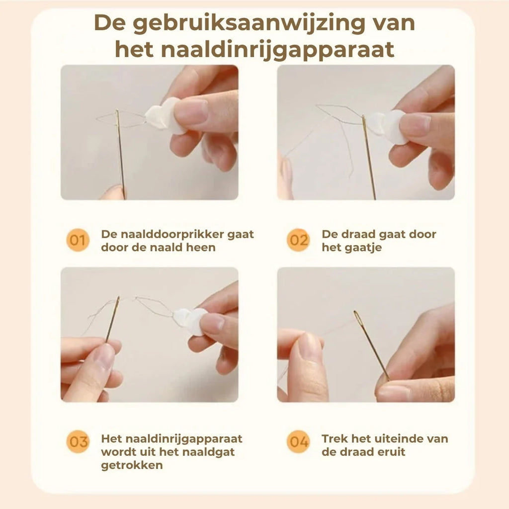 Magnetic Sewing Kit with Double-Layer Box