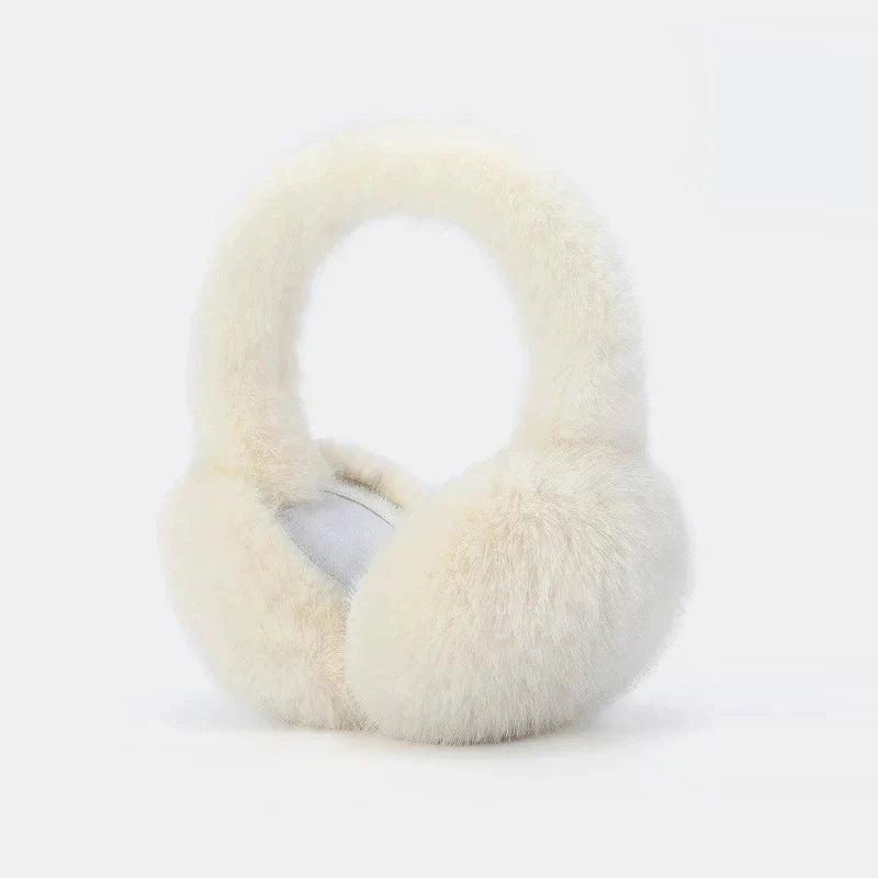 Women's Winter Ear Muffs Fleece Headband Non-Slip (Foldable)
