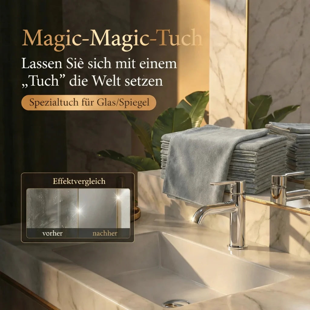 Glass Cleaning Cloths Microfiber & Lint-Free (10 Pack)