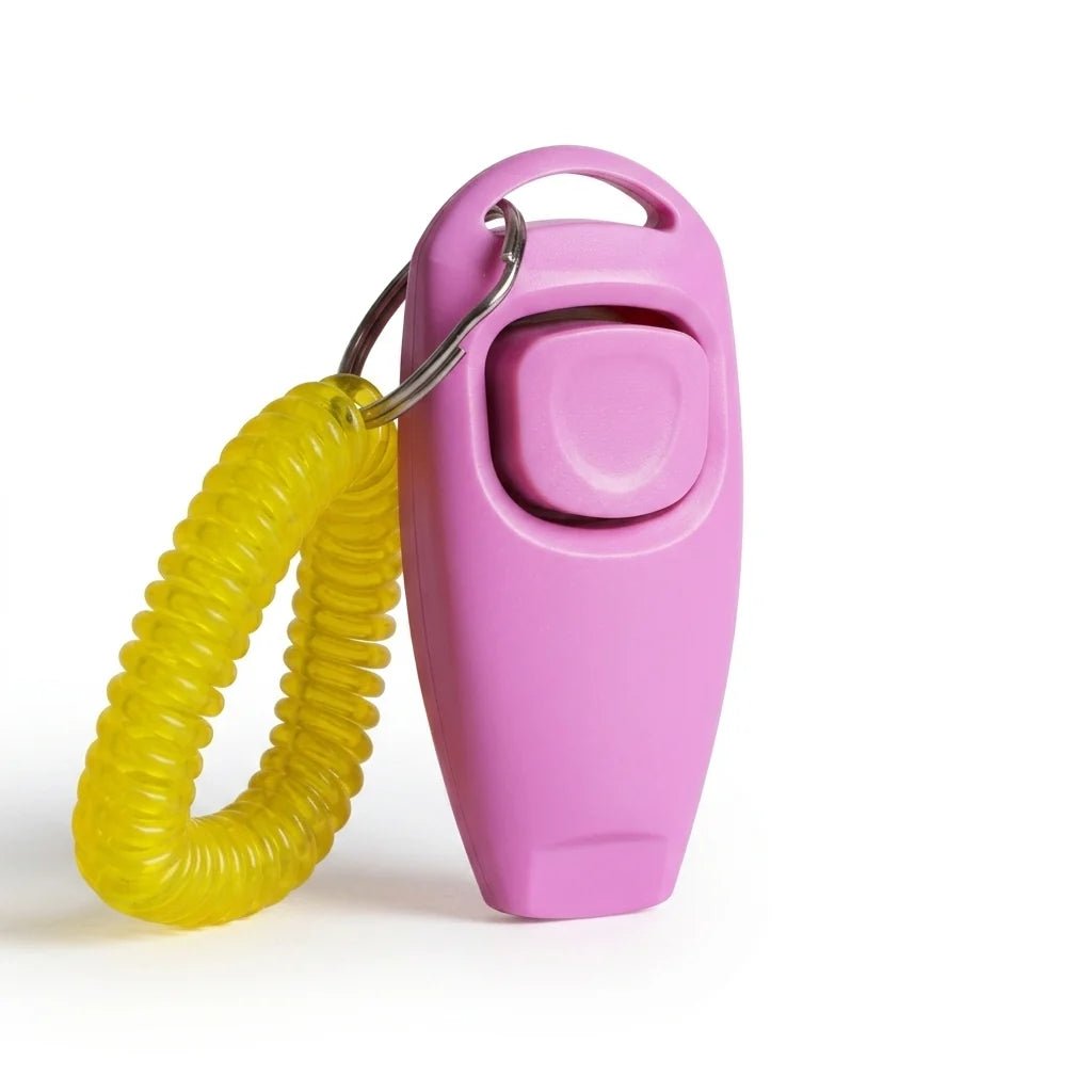 Lightweight High Frequency 2-in-1 Clicker & Whistle