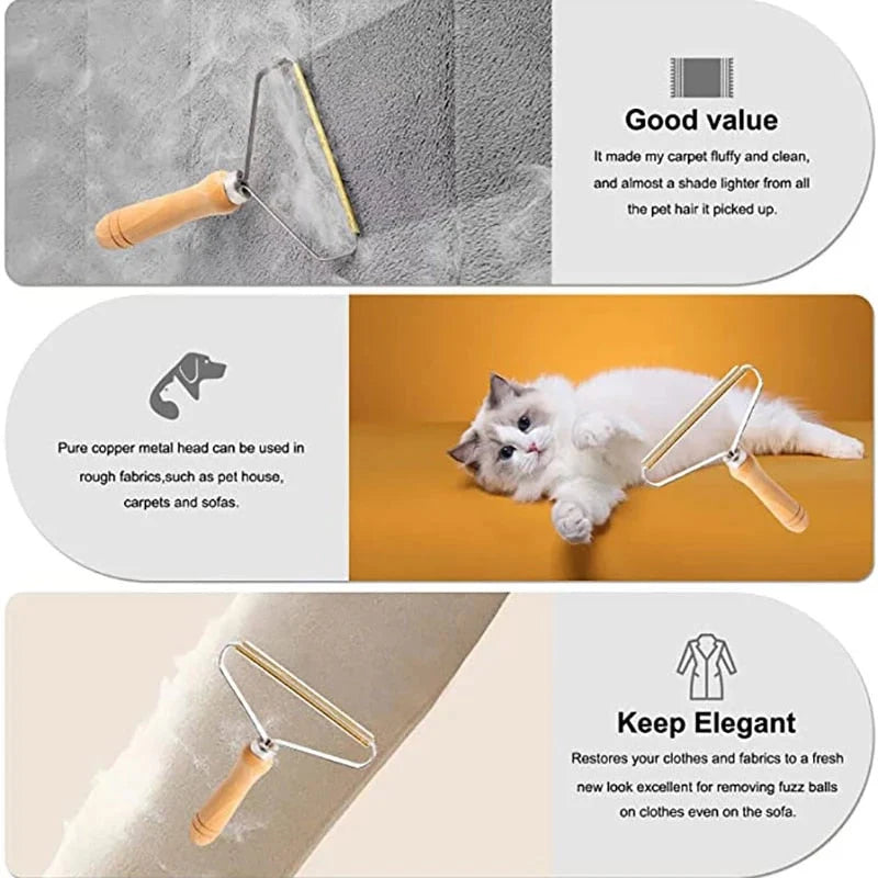 FuzzBuster Manual Double-Sided Lint Remover