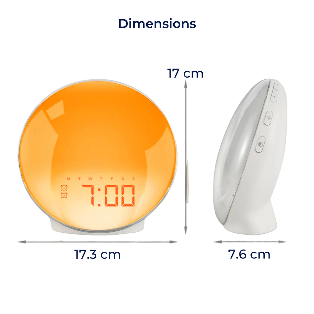 Sunrise Alarm Clock Wake-Up Light & Nature Sound Machine
