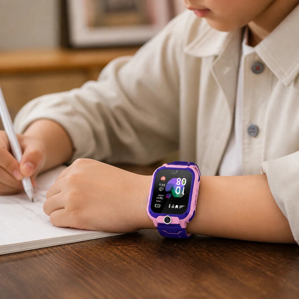 Kids Smartwatch GPS Location Tracking & SOS Emergency Button