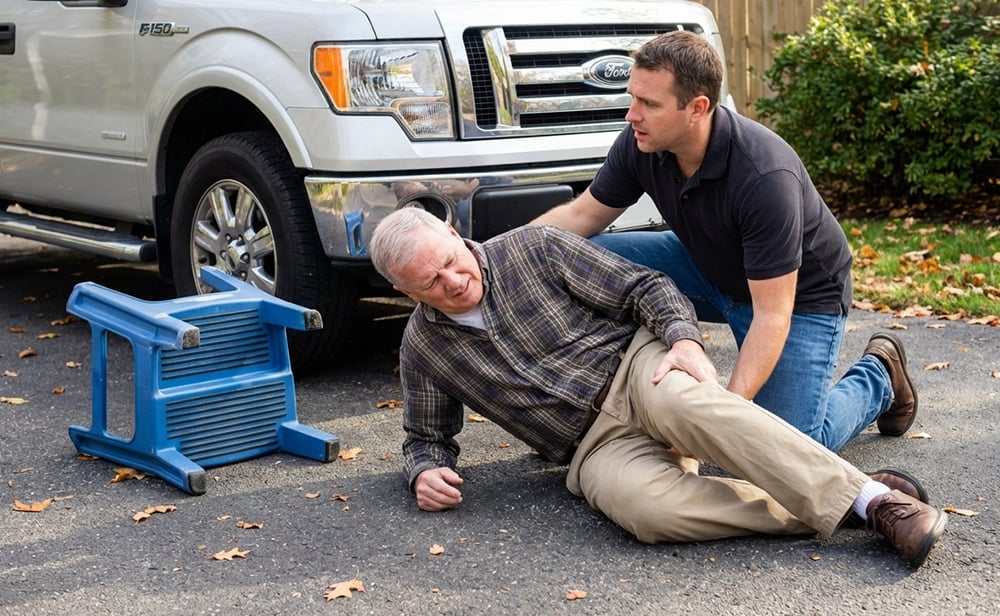 Tire Step – Robust Vehicle Climbing Step