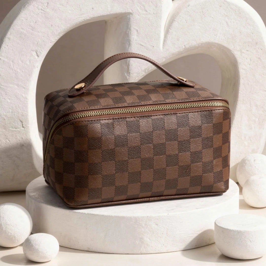 Cosmetic Bag Make-up Organizer with Compartments