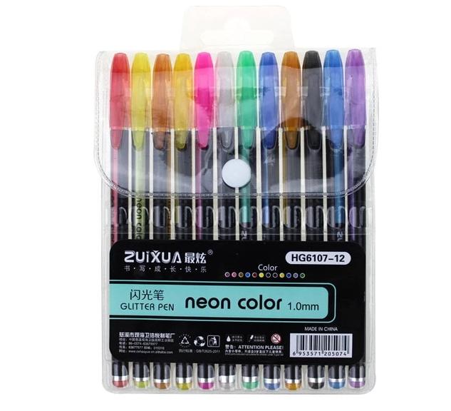 Glitzerly Glitter Gel Pens Set