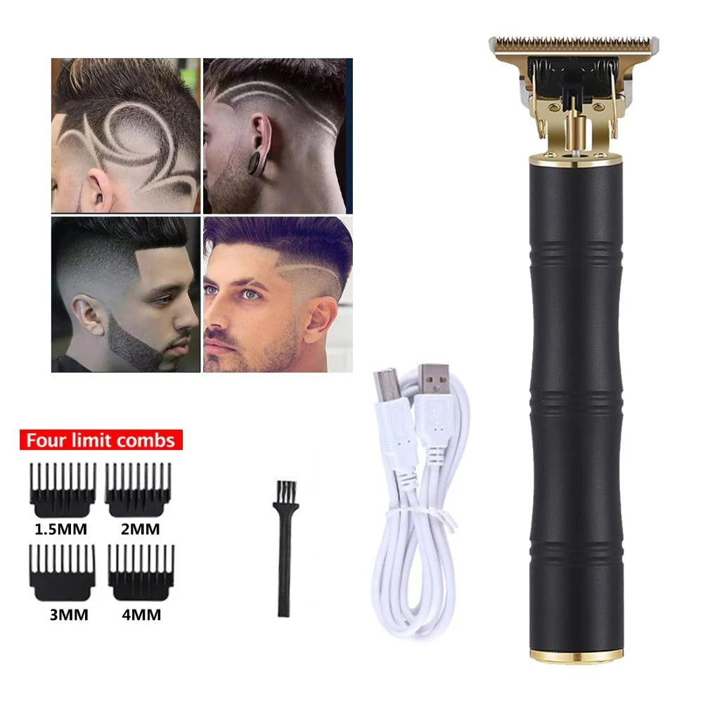 Electric Hair Clipper with T-Blade