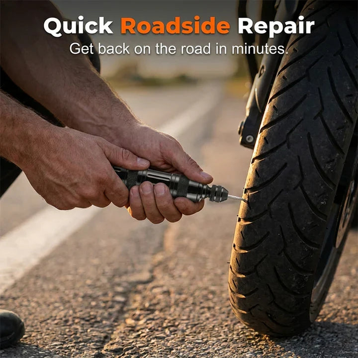 RoadGuard Tire Repair Kit with 10 Strips