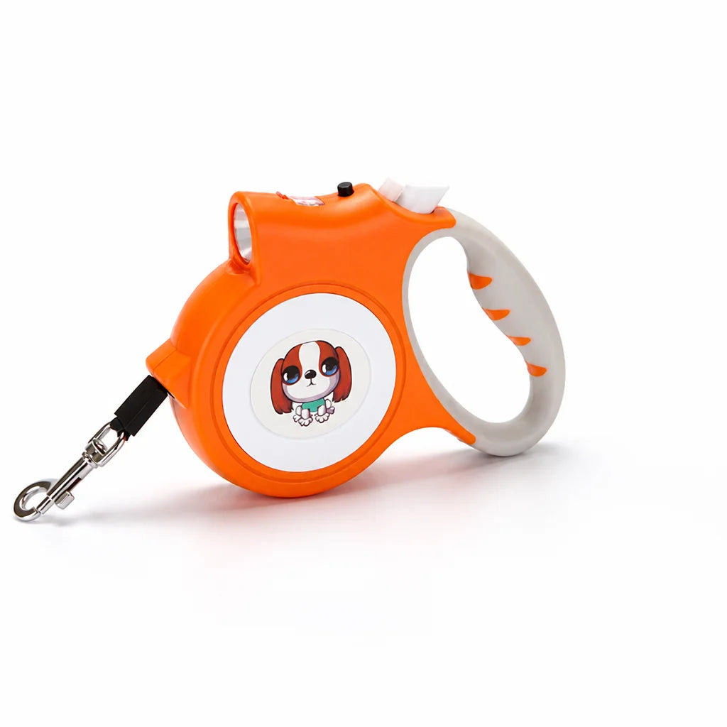 Automatic Retractable Dog Leash with Tension Function (5M)
