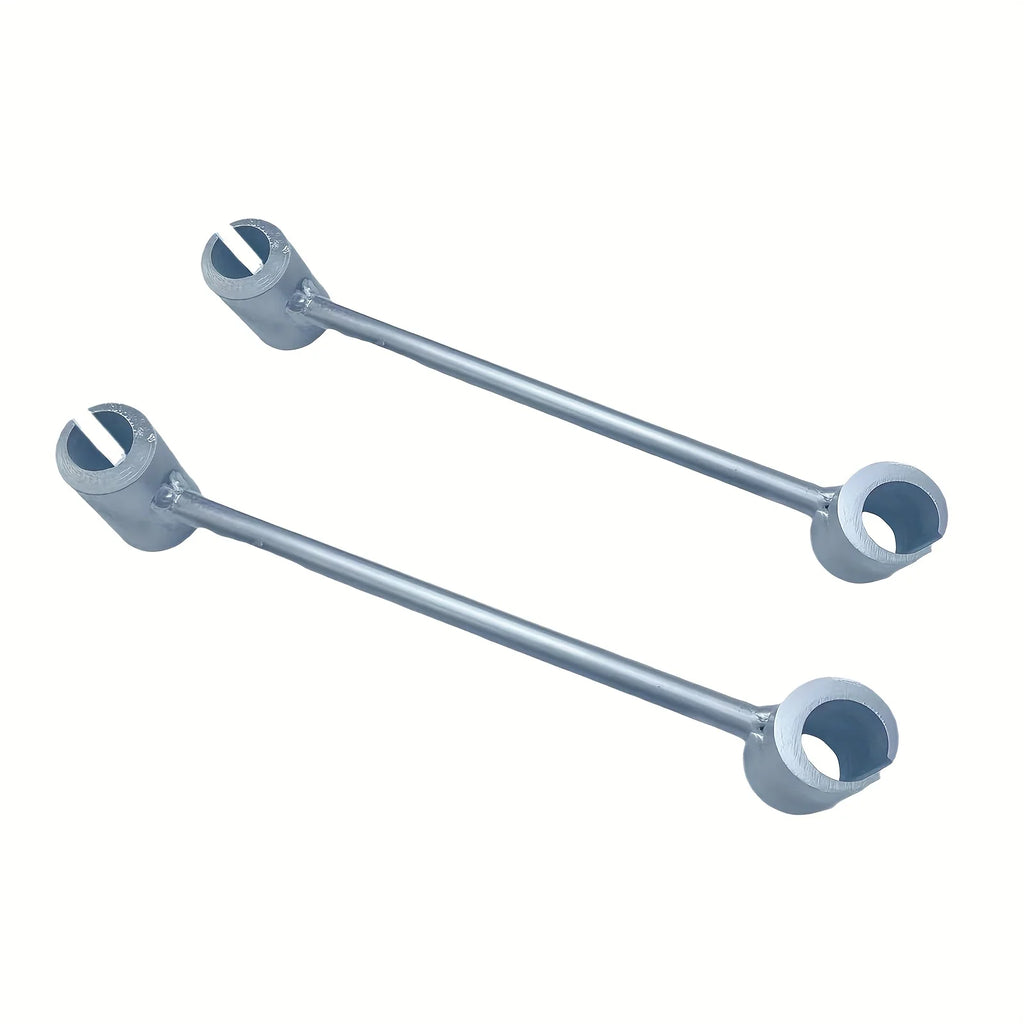 Door Hinge Adjuster Round Pin Flag Hinge (2-Piece Set)