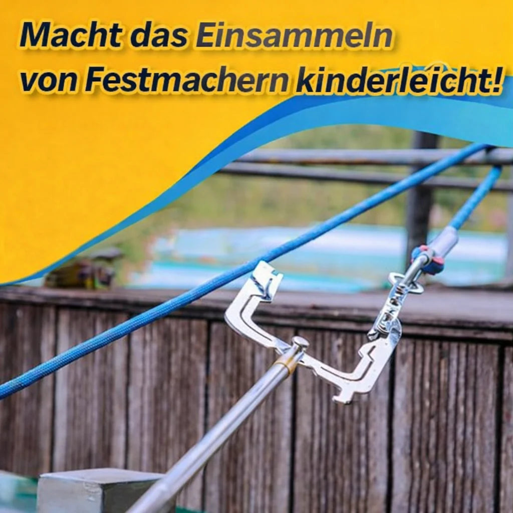 PortWave™ — No More Struggling When Mooring – Pull Your Boat Securely and Stress-Free to the Dock!