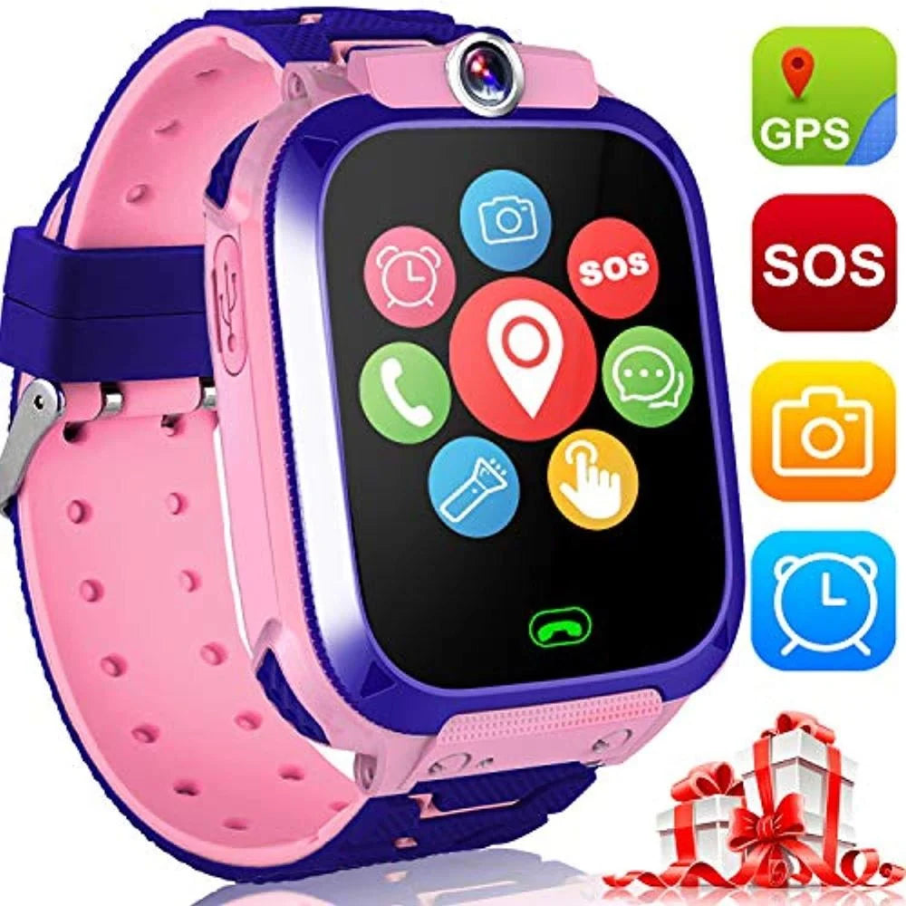 Kids Smartwatch with GPS, Camera & SOS Button