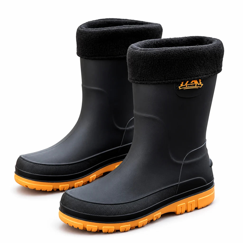 Waterproof Non-Slip Rubber Shoes for Men in Rain