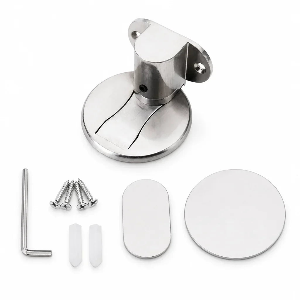 Rust-resistant Magnetic Door Stopper (Adjustable 0.51 to 3.05 cm)