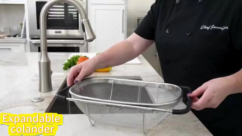 Extendable Stainless Steel Sink Strainer