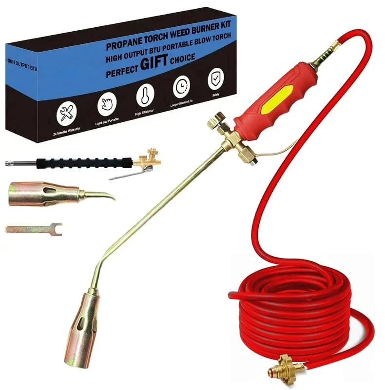 FlamoraX™ Torch — Master Your Flame, Fight Weeds and Ice with Confidence